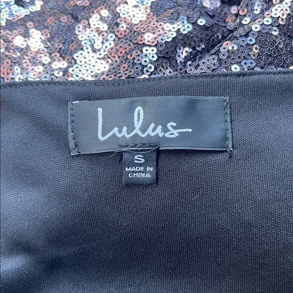 Lulus Light Up the Night Lavender Sequin Shift Dress S NWT - Picture 5 of 10